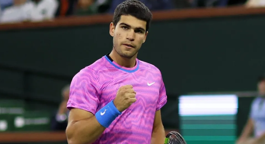 Indian Wells: Carlos Alcaraz claims straight-set win over Felix Auger-Aliassime